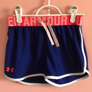 under amour shorts girls